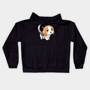 Beagle Kawaii Kids Hoodie